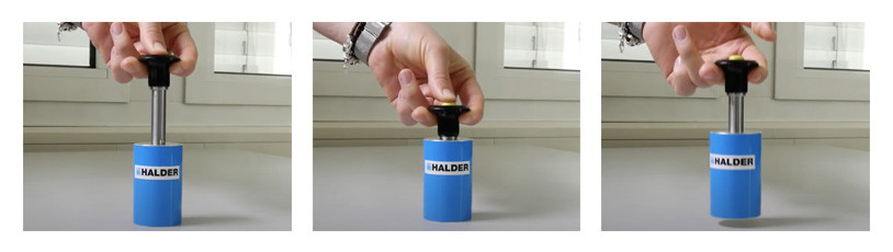 Insteekstift met zelfklem functie