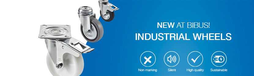 BIBUS introduces innovative range of wheels for various industrial applications