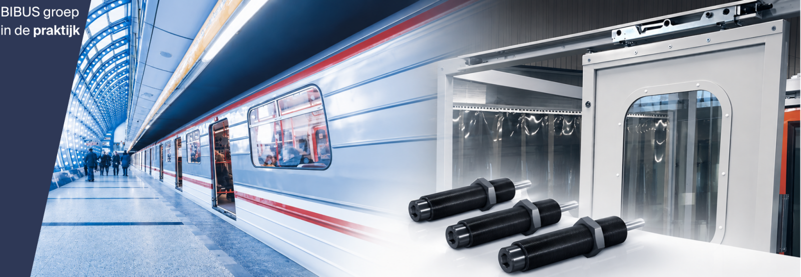 BIBUS groep in de praktijk: ACE-stootdempers in de trein