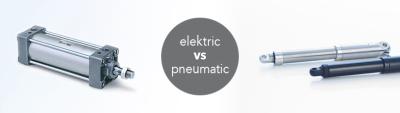Electric linear actuators as an alternative to pneumatic linear actuators