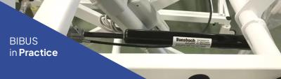 BIBUS in practice: lockable gas springs for medical purposes