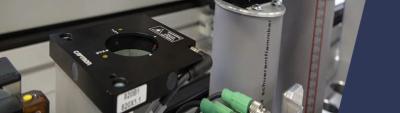Calibrating industrial robots with CAPTRON's optical sensors (ORL-OGLW series)
