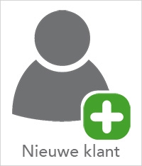 Account nieuwe klant aanvragen 