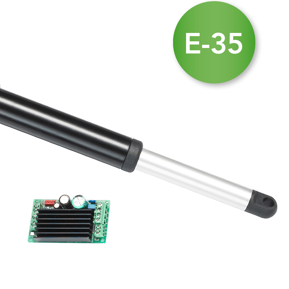 Externe besturing - 12-24V VDC - 2,5-33 mm/s - 120-2.200N