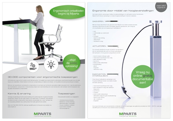 Ergonomisch ontwikkelen begint bij Mparts Ergonomisch ontwikkelen begint bij Mparts