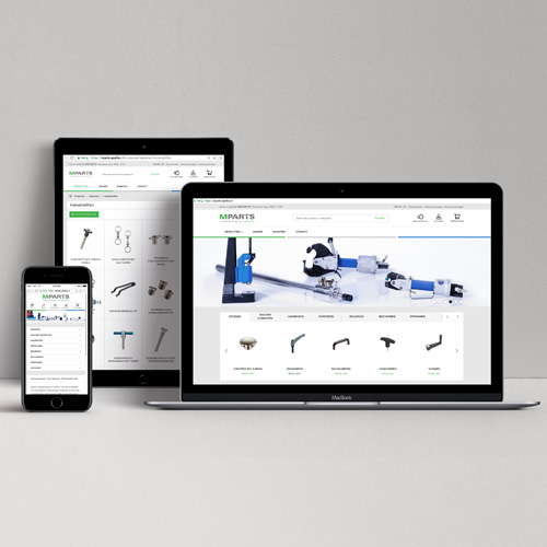 Mparts nieuwe website Mparts nieuwe website