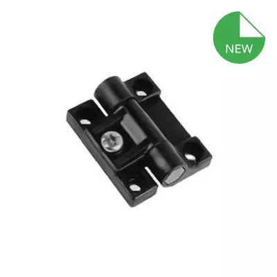 Screw-on hinge adjustable friction
