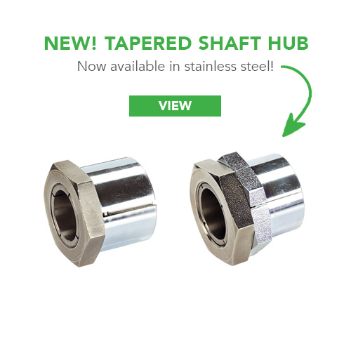 Tapereds haft hubs Tapereds haft hubs