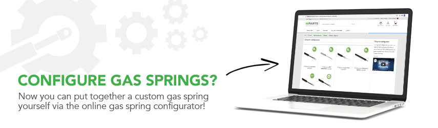 Gas spring configurator