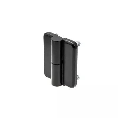 Screw-on hinge removable