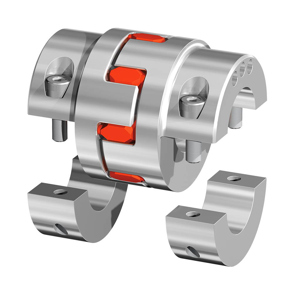 GWE 5106 - Type with Clamping Hubs in Split Design for Simplified Mounting