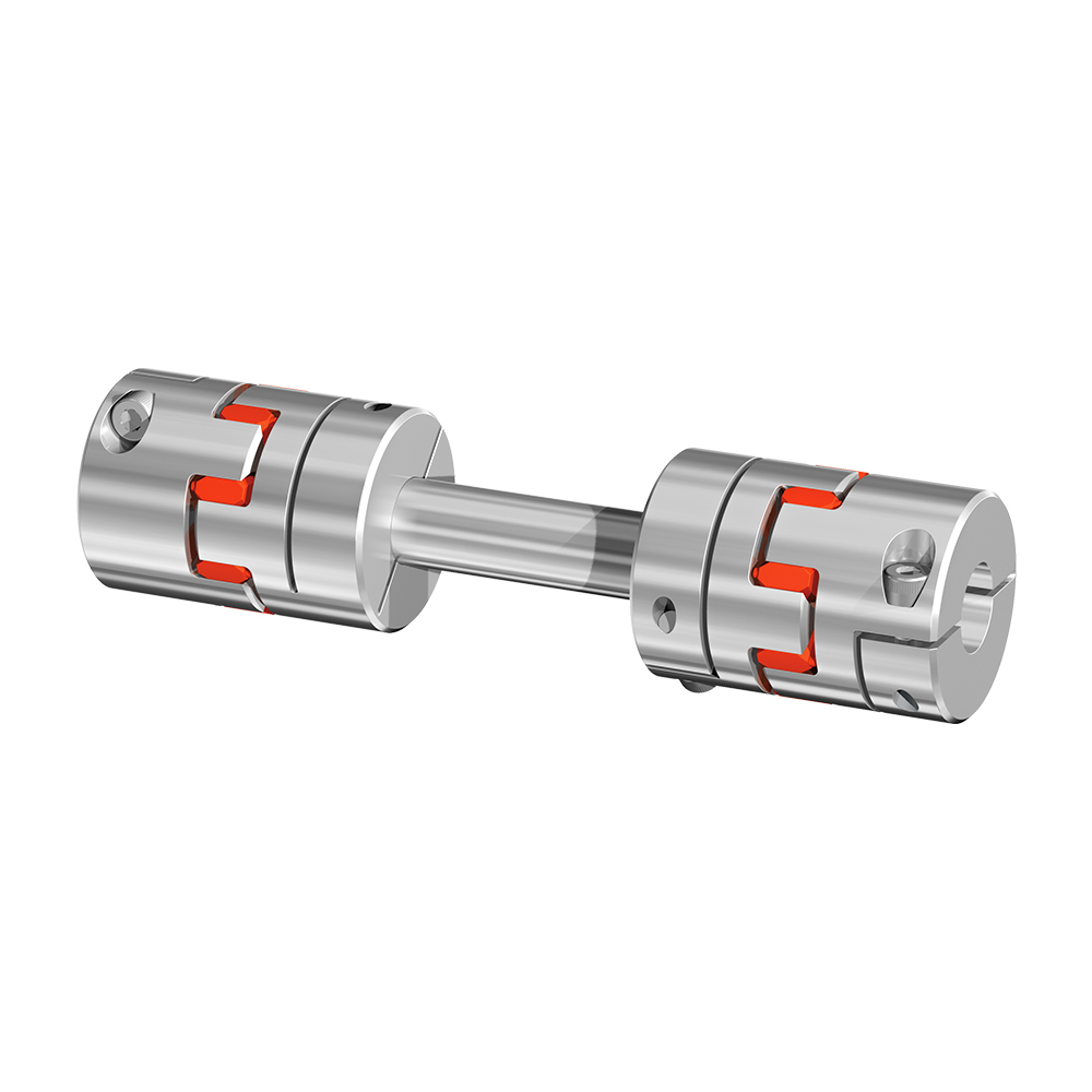 GWE Z5104.1 - Type with Clamping Hubs and Line Shaft for Larger Shaft Distances