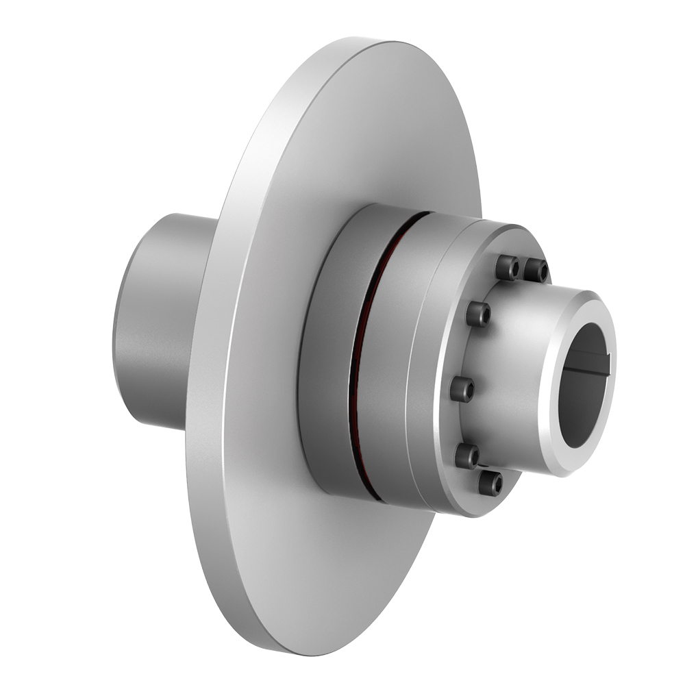 TNM GHBS - Type with One Single-Part and One Multi-Part Coupling Hub, incl. Brake Disc