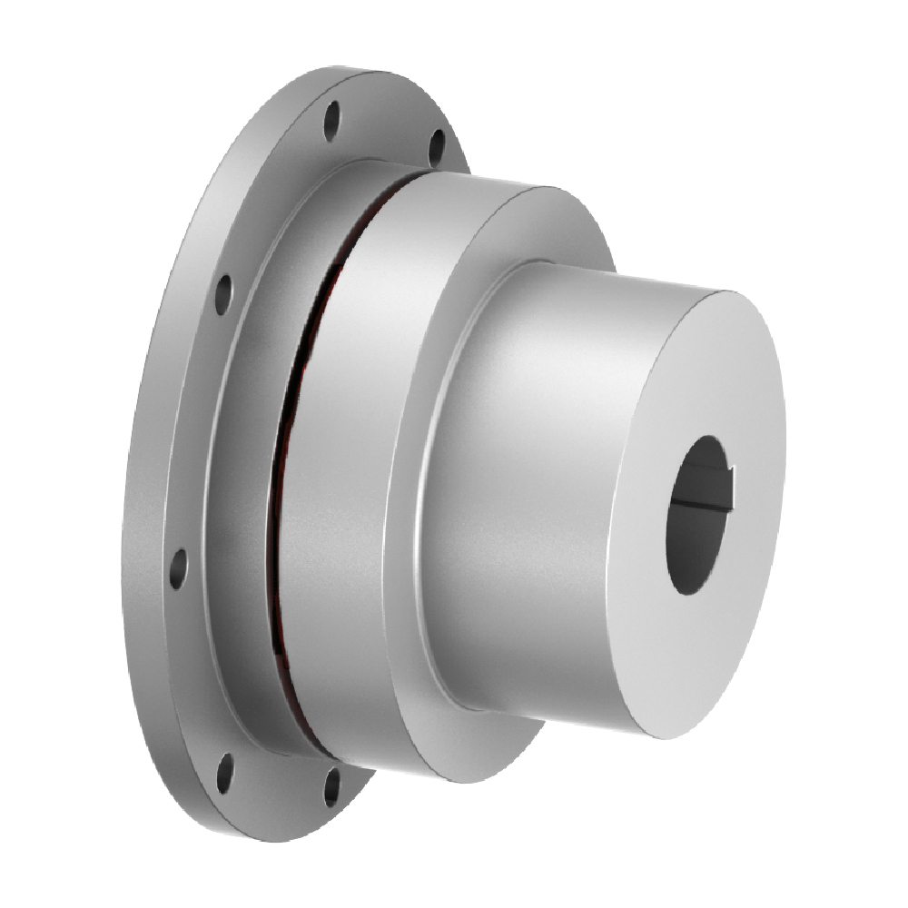 TNM LE - Type with One Single-Part Coupling Hub and Screw-On Flange