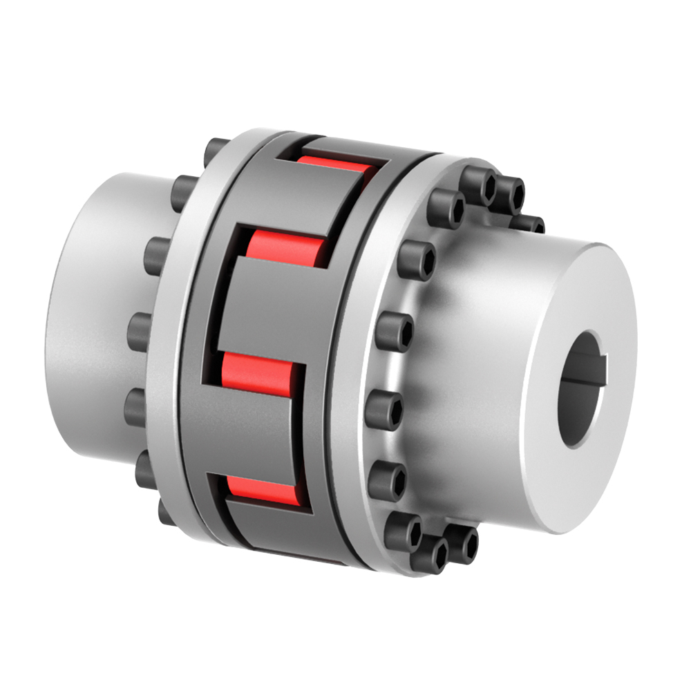 TNS SDD-5 - Type with Two Standard Flange Hubs and Radially Removable Jaw Ring