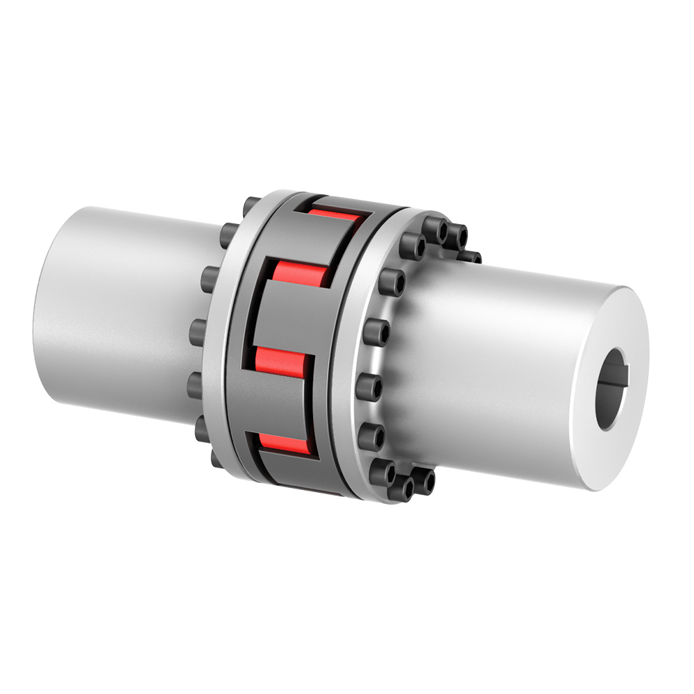 TNS SDDL-5 - Type with Two Extended Flange Hubs and Radially Removable Jaw Ring
