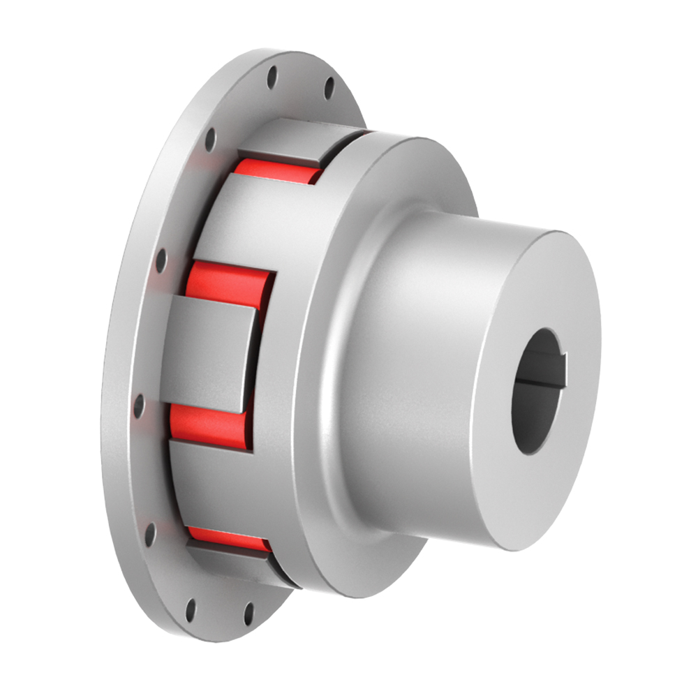 TNS SX -Type with Single-Part Coupling Hub in Standard Version and Jaw Flange