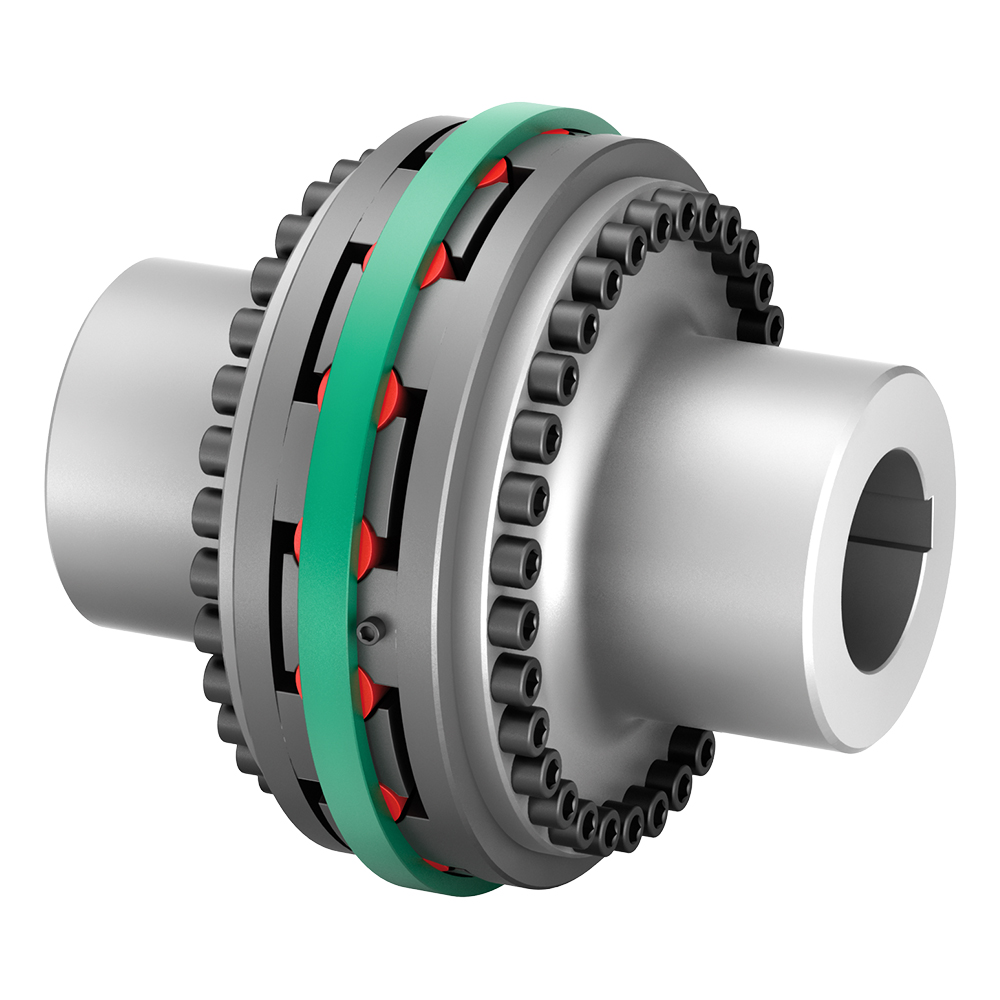 TNB BHDDV - Type with Two Multi-Part Coupling Hubs, Ideal for Short Shaft Distances