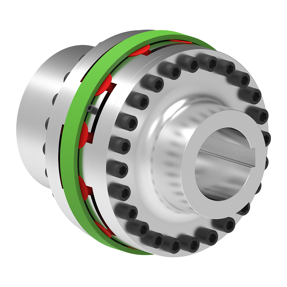 TNB BHDD - Type with Two Multi-Part Coupling Hubs with Radially Removable Jaw Ring