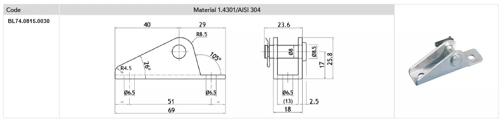 Mounting parts brackets 1 Mounting parts brackets 1