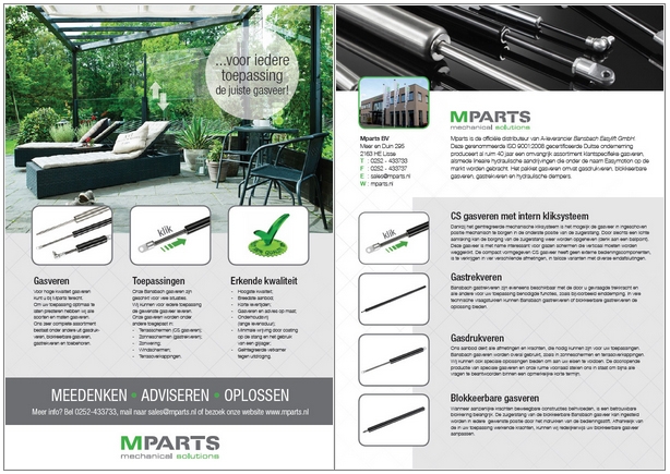 Documentatie over gasveren voor zonweringen en terrasoverkappingen Documentatie over gasveren voor zonweringen en terrasoverkappingen