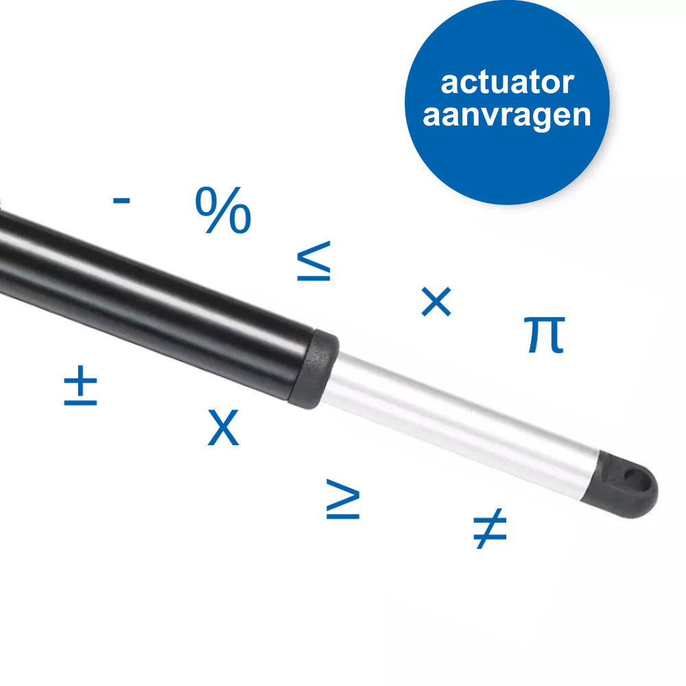 Stel zelf je actuator samen