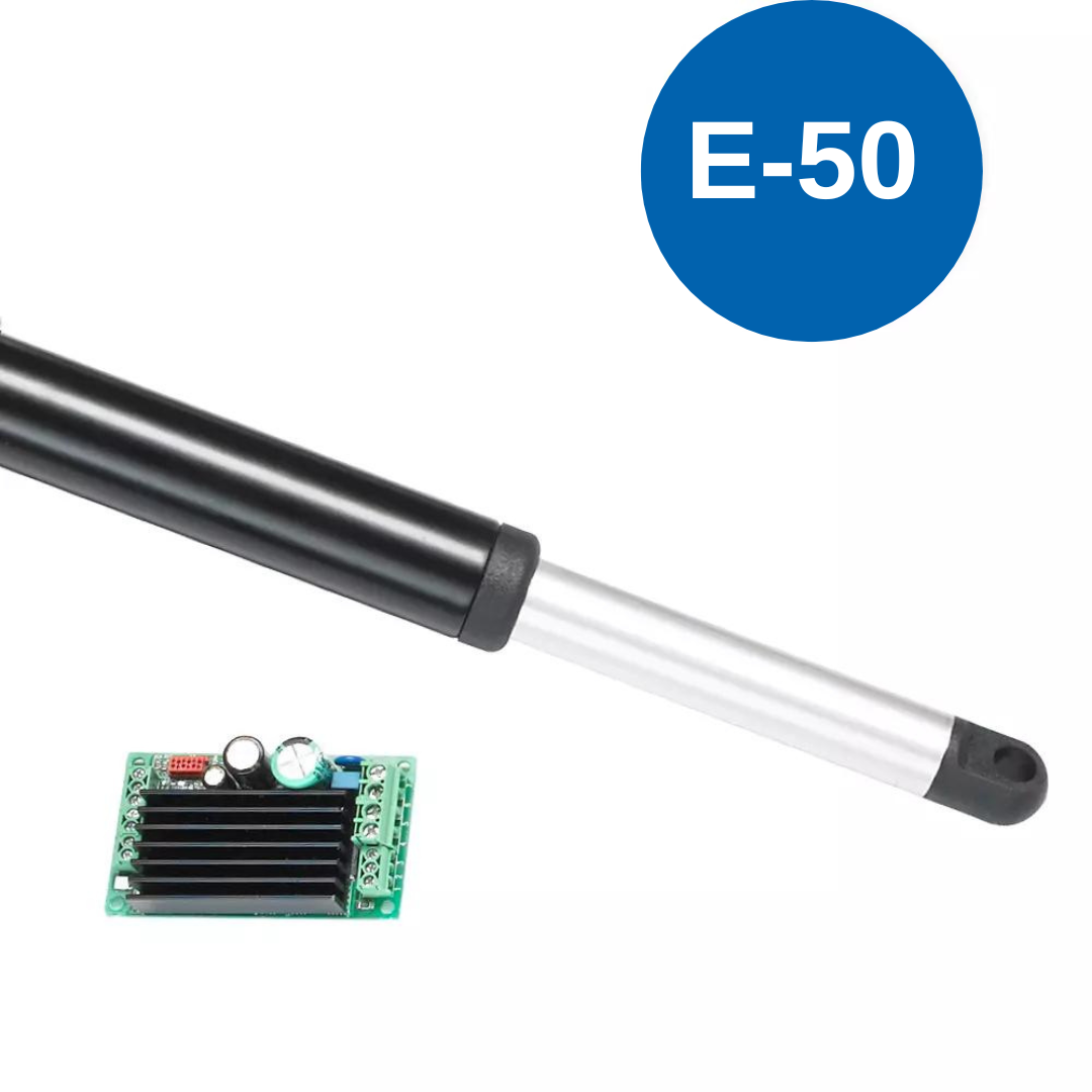  External control - 12-24V VDC - 3-70 mm/s - 500-4.500N