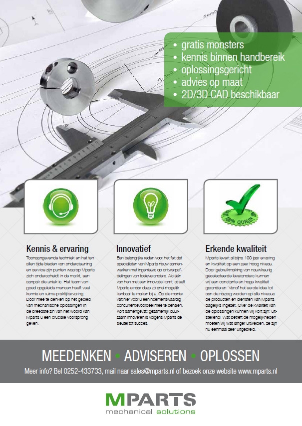 Brochure technische ontwerpbureau's Brochure technische ontwerpbureau's