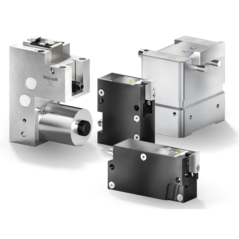Damped stoppers, electrically driven