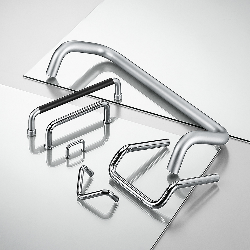 Round Steel U-Handles