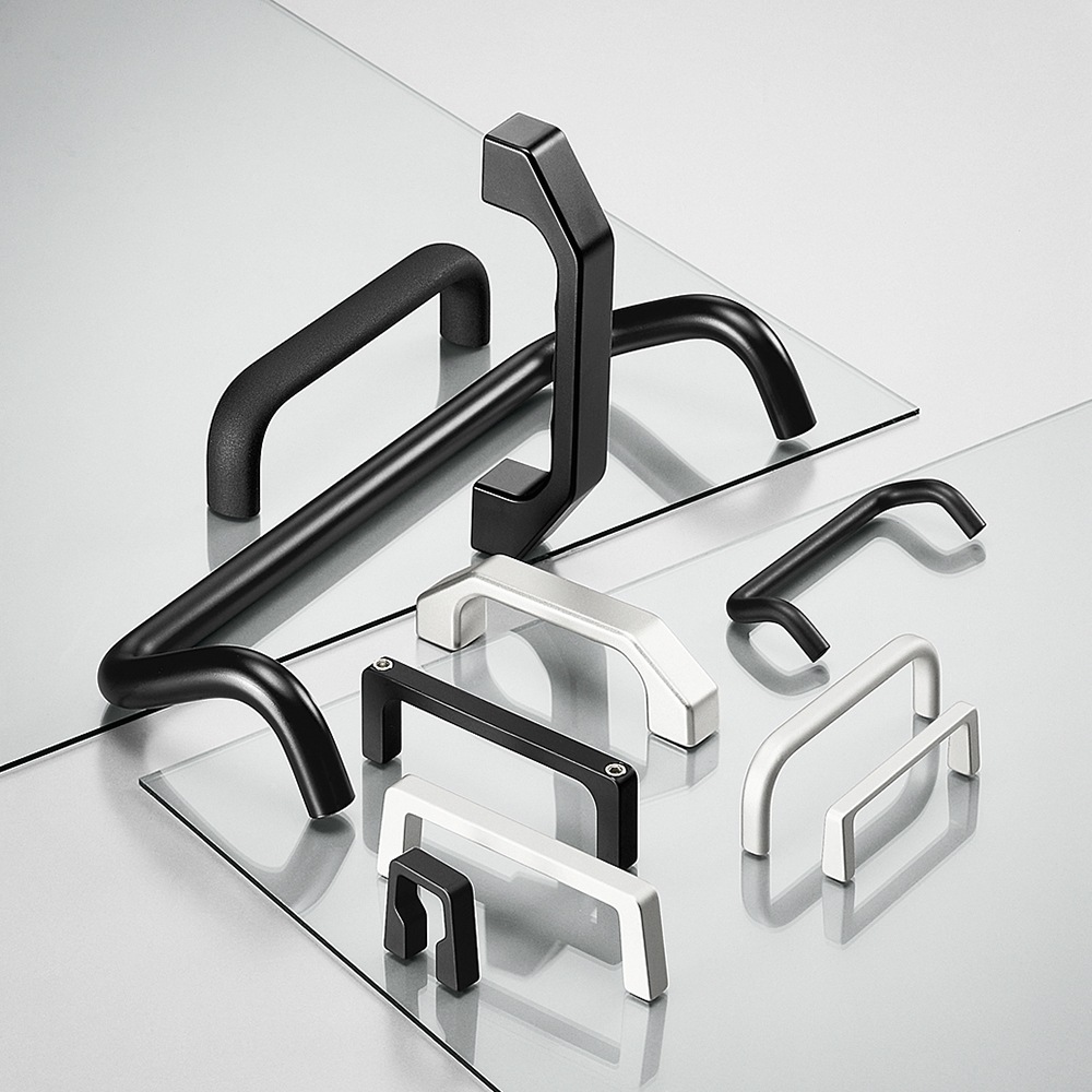 Aluminium bow type handles