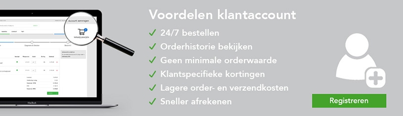Voordelen klantaccount Voordelen klantaccount