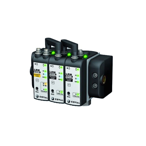 Mini-Vacuum Pump Communicating Via Industrial Fieldbus, LEMCOM Series