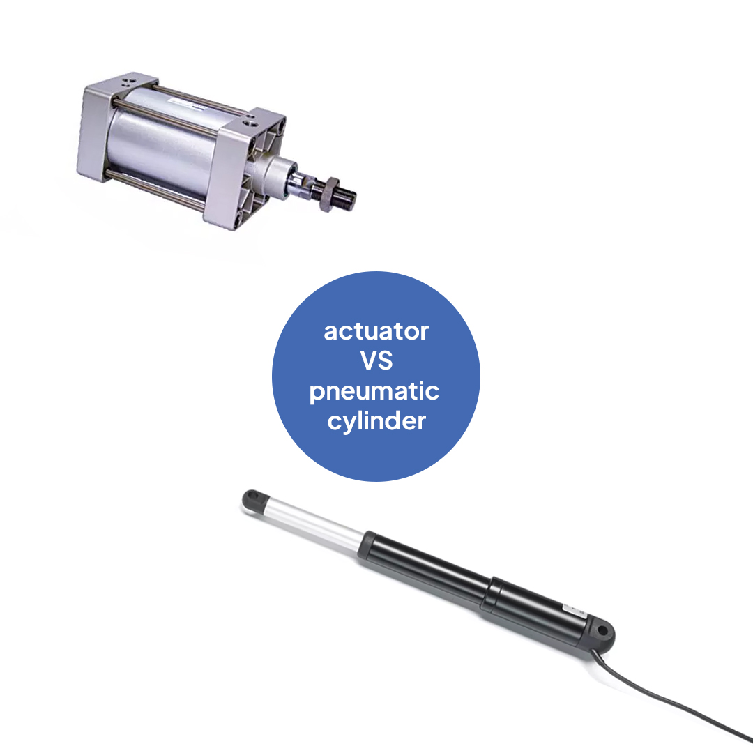 Electric linear actuators as an alternative to pneumatic linear actuators